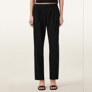 All Saints | Aleida Lightweight Tri B Trousers, Size 0 (Waist 13 1/2")